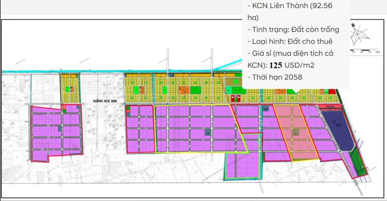 Khu Công Nghiệp Liên Thành, Đức Hoà 3, Long An.