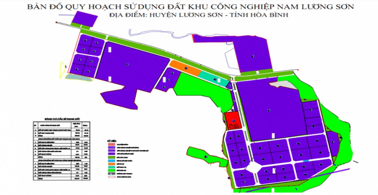 KHU CÔNG NGHIỆP NAM LƯƠNG SƠN - HÒA BÌNH