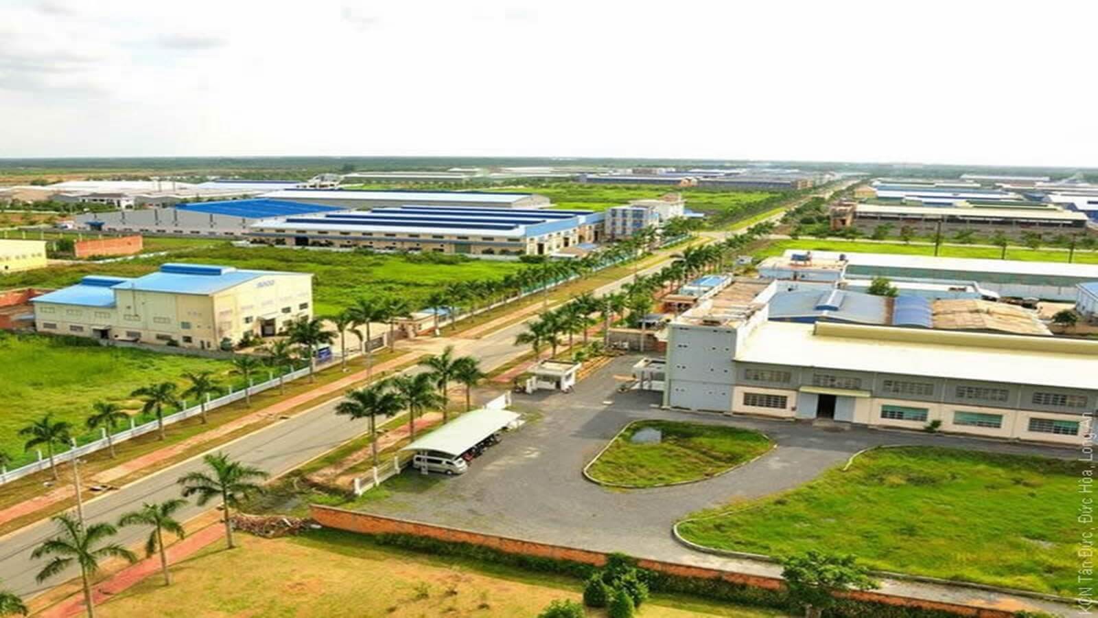 hình ảnh kcn đức hòa